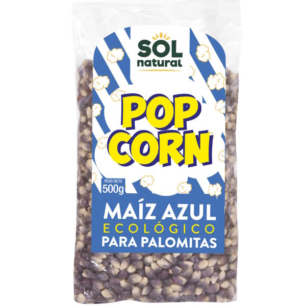 Maiz Azul Para Palomitas Bio 500Gr - Solnatural